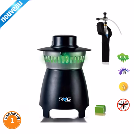 Anti-Moustique Puissant 3 en 1 - Co2 - UV - Pastille